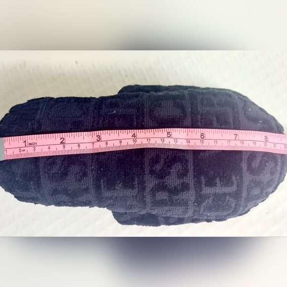 Versace Medusa Logo Mania Embroidered Slipper in Black Small 5,5-6.5 New Womens - Picture 8 of 8